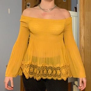 Off the Shoulder Shirt